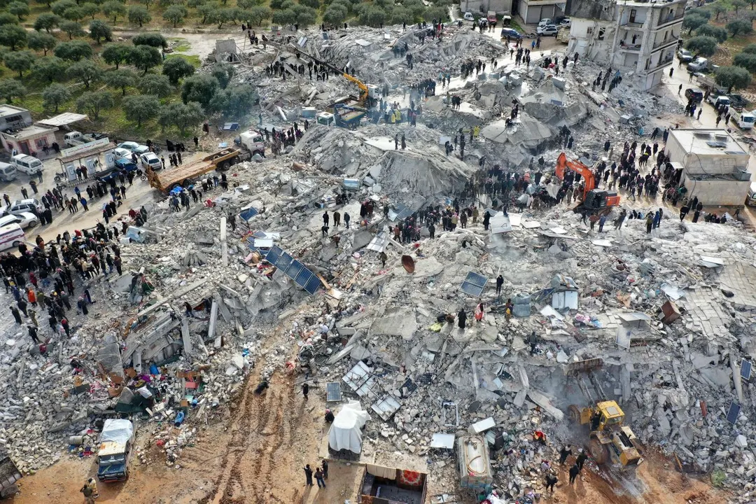 Sismo en Siria