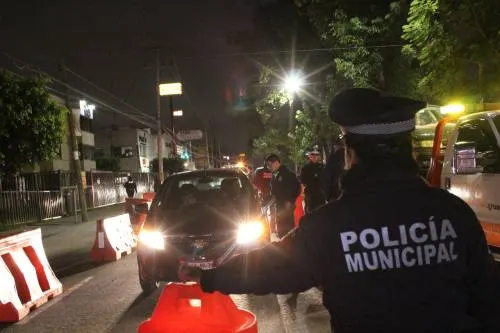 Ayuntamiento de Puebla activó Operativo Alcoholímetro para prevenir accidentes en esta temporada