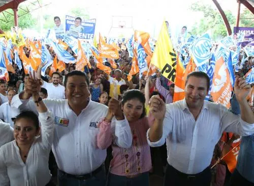 RMV acompañó al inicio de campaña del candidato “el chino” Zelaya