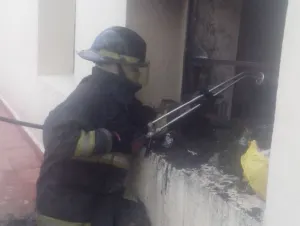 Reportan incendio en el Convento de Santa Inés