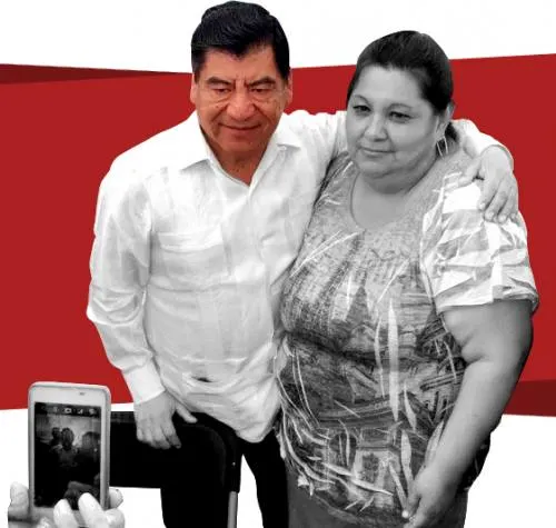Mario Marín ya está en campaña y la arrancó en la tierra de Melquiades Morales