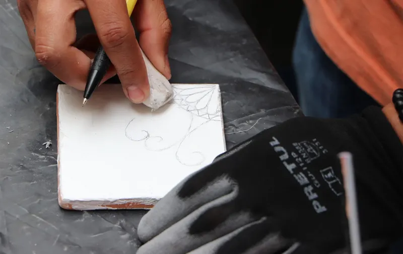 Taller pintura con cal