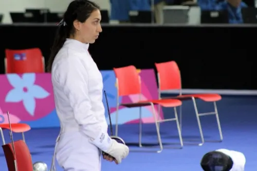 Mariana Arceo abre en primer lugar en el pentatlón moderno de Lima 2019