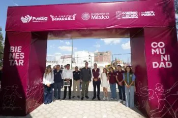Miguel Torruco, Francisco Sánchez y Pepe Chedraui arrancan construcción del Centro Comunitario México Imparable