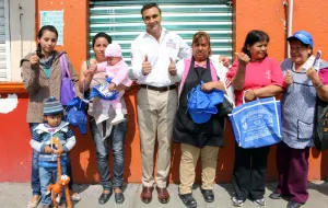Cabalán recorre inmediaciones del Mercado de Xilotzingo