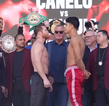Todo listo para la pelea: Canelo Álvarez y Jaime Munguía cumplieron con el pesaje