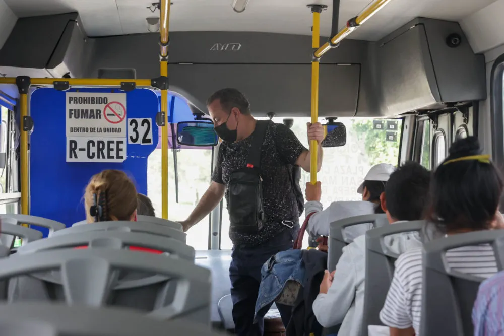 Unidad del transporte público de Puebla