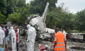VIDEO: Accidente de avión en Sudán del Sur deja al menos 41 muertos