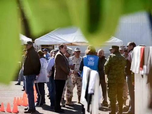 EU regresa a México primeras familias migrantes solicitantes de asilo