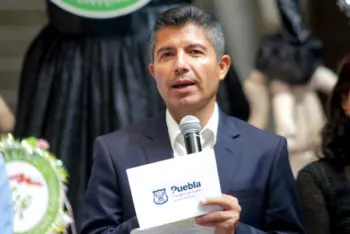 Eduardo Rivera va “con toda la fuerza” para ganar la gubernatura de Puebla
