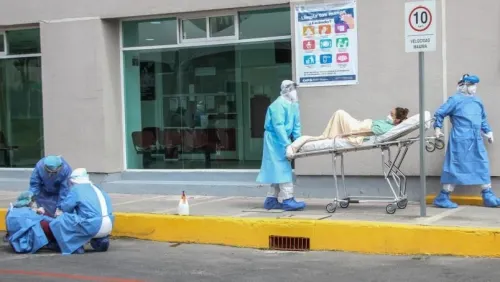 México sube al tercer sitio mundial de nuevas muertes