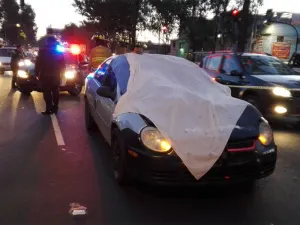 Lo atropella, lo mata, y se lo lleva en el cofre 80 metros