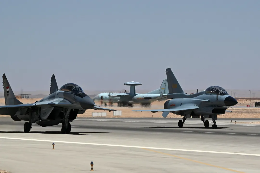 Avión militar Egipto