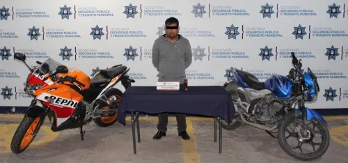 Detiene SSPTM de Puebla a dos hombres por robo de vehículo