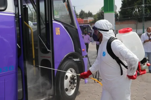 Supervisa SMT que Ruta JBS cumpla con sanitización
