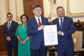Puebla y Wuxi firman convenio de Relaciones de Ciudades Hermanas