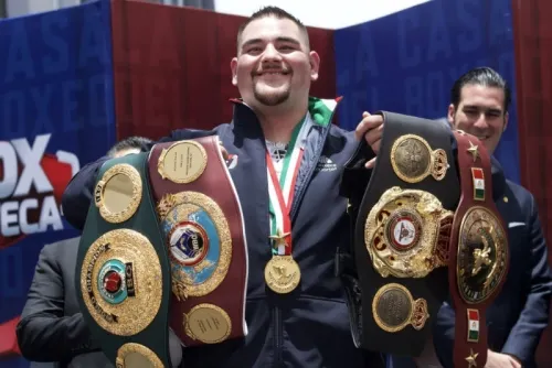 En diciembre, Andy Ruiz peleará la revancha con Joshua en Arabia Saudita