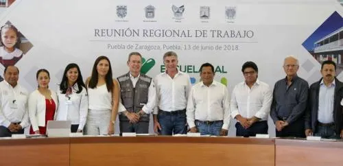 Puebla es ejemplo de eficiencia en escuelas al cien: Inifed