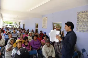 Reciben productores de San Pedro apoyos en beneficio de su economía