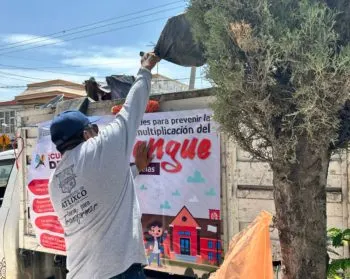 DIF Atlixco inicia segunda jornada de descacharrización; ubica el camión recolector