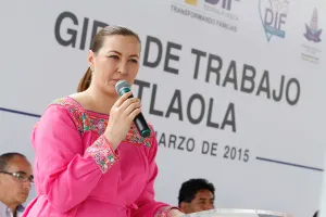Equipa SEDIF desayunadores de la delegación Huauchinango