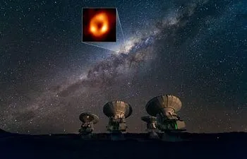Logran, con participación de la UNAM, la primera imagen real del centro de nuestra galaxia