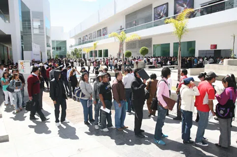Segunda Feria del Empleo, Puebla 2012; éxito total