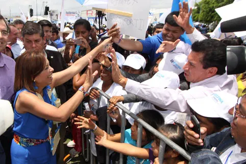 Desangelado cierre de campaña de JVM en Atlixco