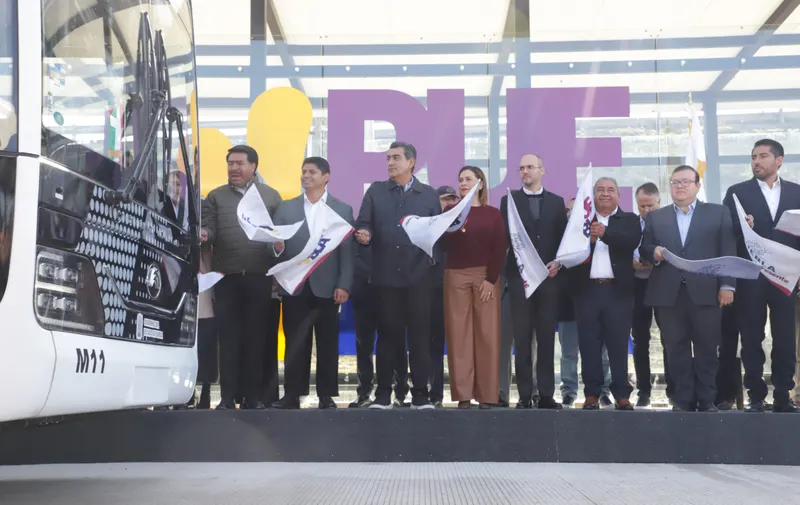 Nueva línea del Sistema Metropolitano de Transporte mejora conectividad en la zona metropolitana de Puebla