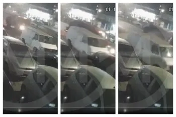 Pipero deja regalito decembrino en Walmart Reforma: choca 5 autos y huye sin dejar rastro