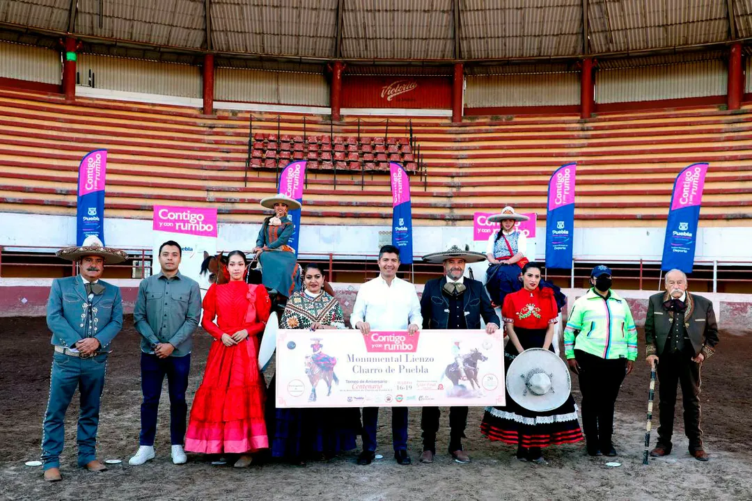 Ayuntamiento Puebla Torneo Centenario Asociacion Charros