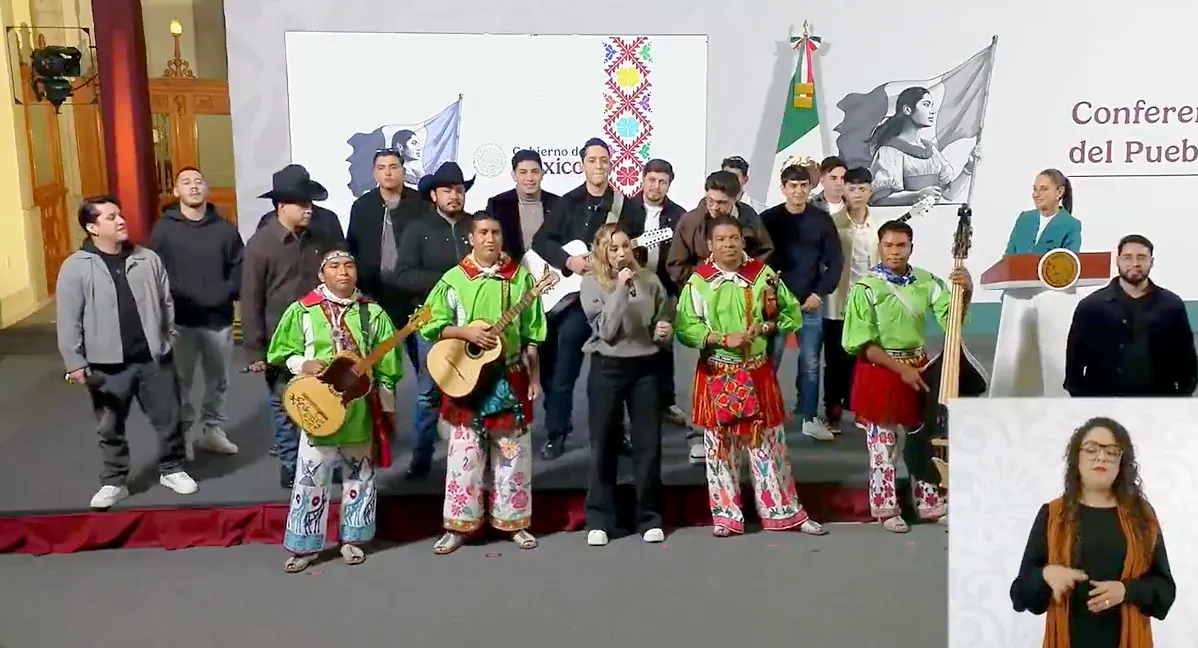 Himno Migrante Conferencia Presidencia