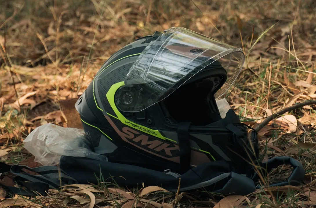 Casco de motociclista