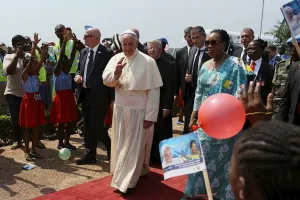 El Papa arriba a República Centroafricana, última parada en África