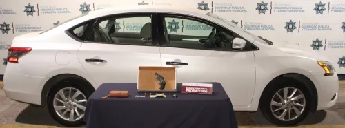 Detuvo SSC de Puebla a dos hombres por robo de vehículo