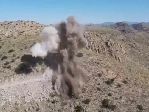 México estudia daños por uso de explosivos en construcción del muro fonterizo