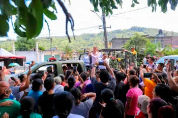 La Ceiba recibe atención prioritaria tras desastre natural; atiende Sheinbaum a damnificados