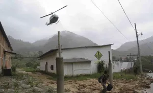Policía Federal pierde helicóptero en Guerrero