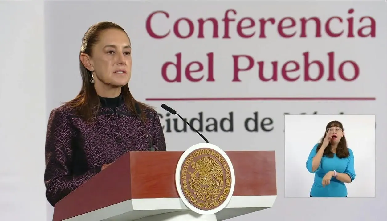 México no tiene evidencia de disparos hacia EE.UU. desde su territorio: Sheinbaum