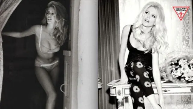 Claudia Schiffer regresa a posar sexy