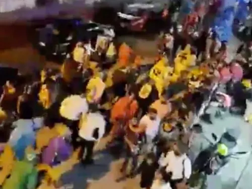 Sin sana distancia, 500 fieles celebran a la virgen en Alpuyeca