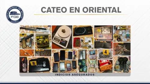 En Oriental, Fiscalía detuvo a tres personas y aseguró droga