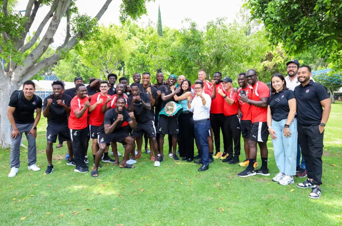 Ghana llega a Puebla