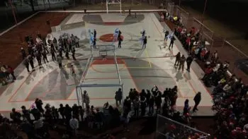 Atlixco avanza en convivencia comunitaria y deporte con cancha inaugurada por Ariadna Ayala