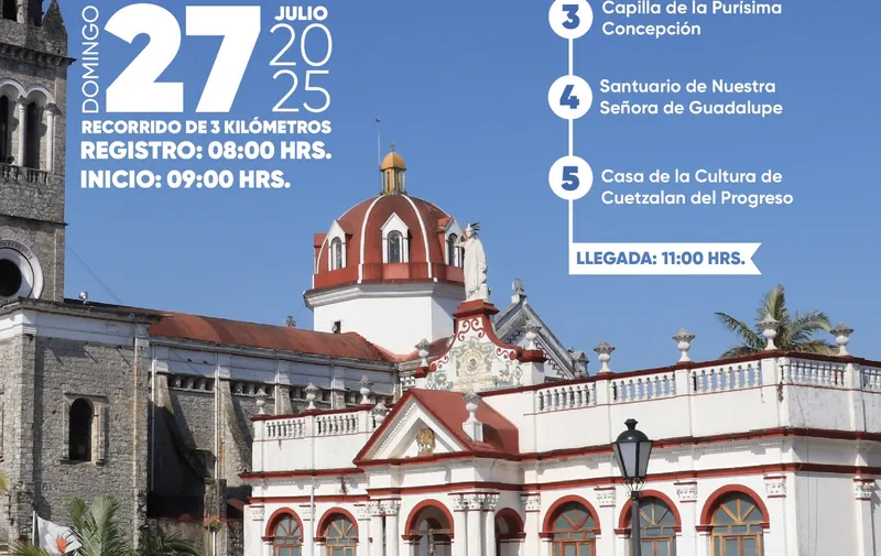 Invitan a recorrer patrimonio de Cuetzalan en caminata segura y enfocada en el bienestar