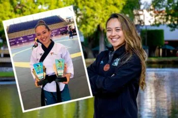 La taekwondoína Ana Zulema Ibáñez regresó a la alta competencia en este 2023