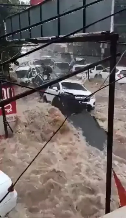 Lluvias torrenciales en República Dominicana