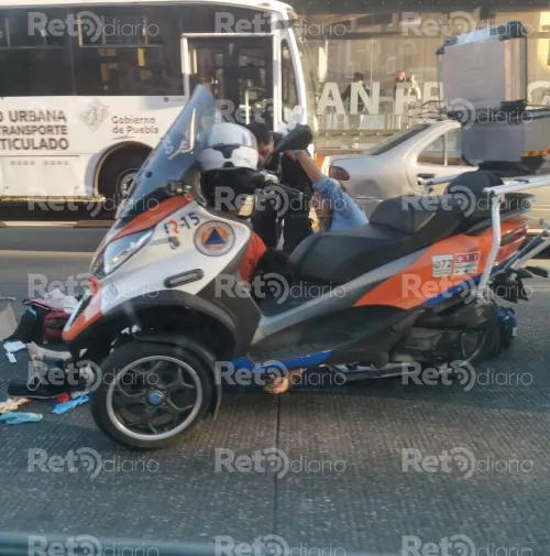 Abandonan coche que atropelló y mató a peatón frente al Teatro Principal
