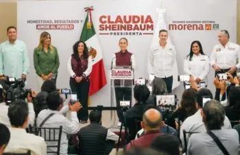 Claudia Sheinbaum llama a no caer en las mentiras de la oposición
