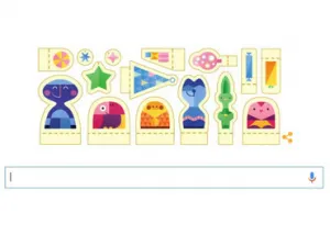 Google desea Feliz Navidad con ‘doodle recortable’